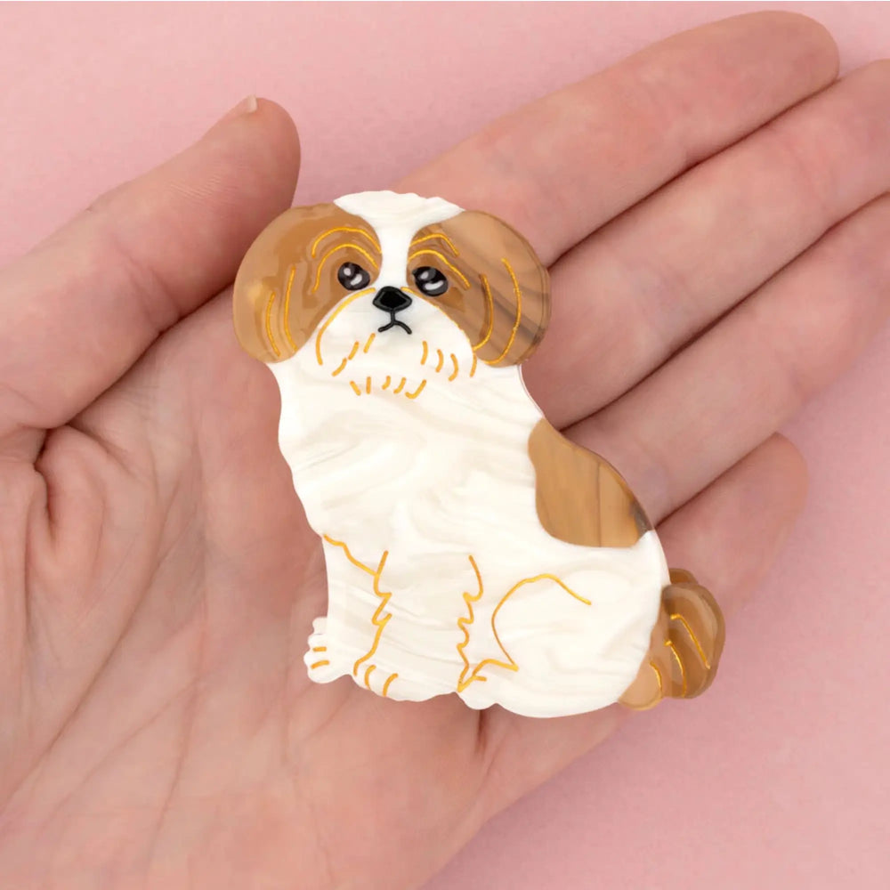 Kopča za kosu Shih Tzu - dodaci za kosu - Coucou Suzette - prikaz 6
