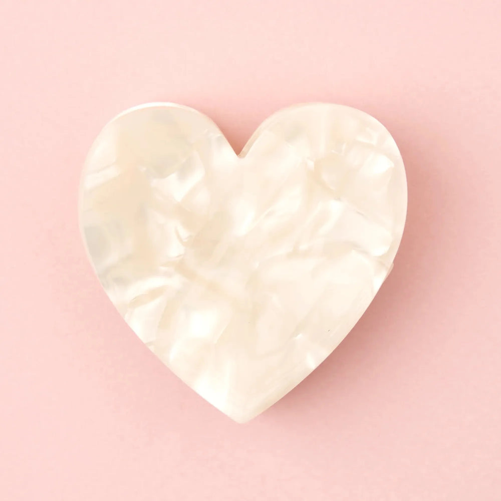 Kopča za kosu White Heart Coucou Suzette - dodatni prikaz