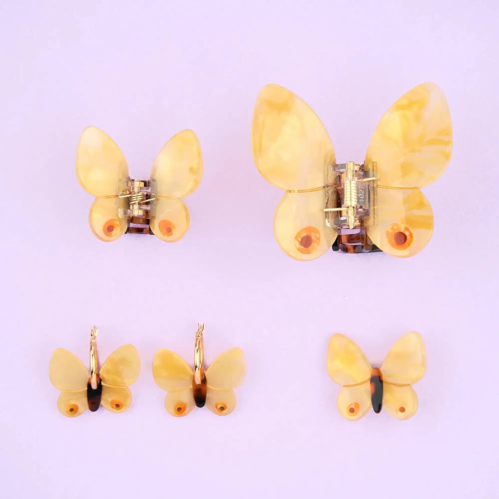 Kopča za kosu Yellow Butterfly brenda Coucou Suzette - dodaci za kosu - prikaz 7