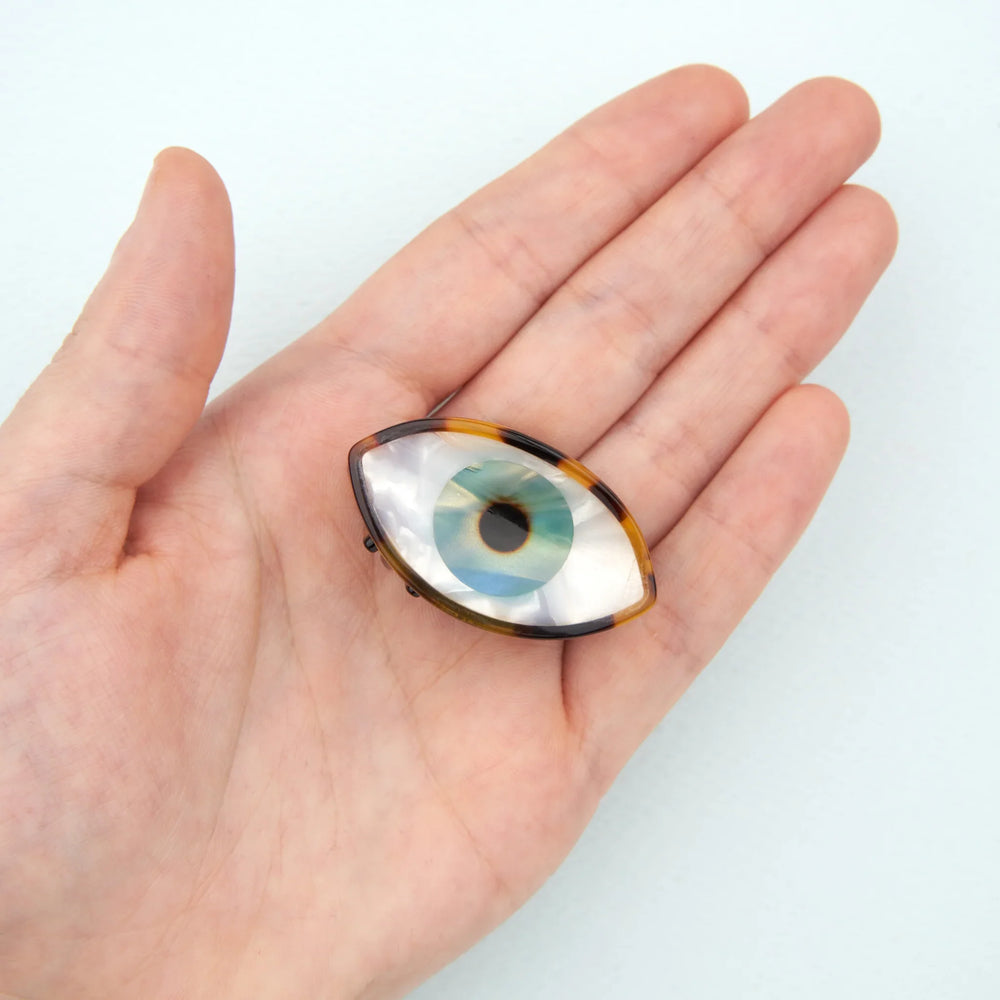 Mini kopča za kosu Blue Eye - dodaci za kosu - Coucou Suzette - prikaz 6