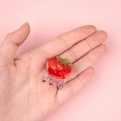 Coucou Suzette Mini kopča za kosu Cherry Tomato - dodaci za kosu