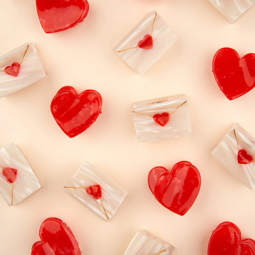 Mini kopča za kosu Love Letter Coucou Suzette - dodatni prikaz