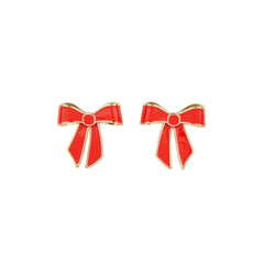 Coucou Suzette Naušnice Bow
