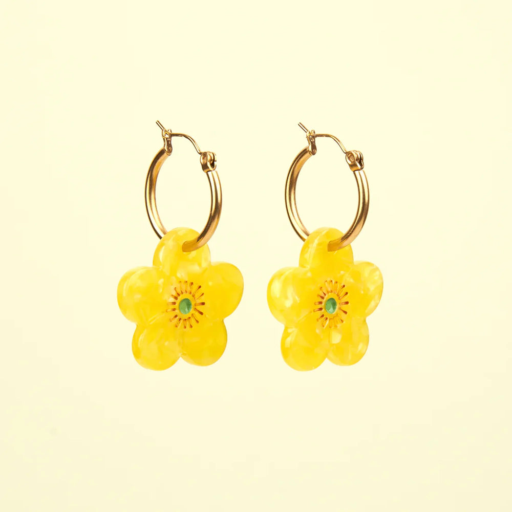Coucou Suzette Naušnice Buttercup - nakit