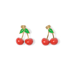 Coucou Suzette Naušnice Cherry