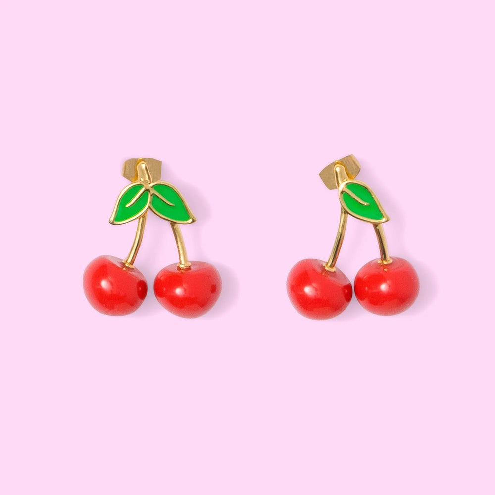 Coucou Suzette Naušnice Cherry | SHARENO