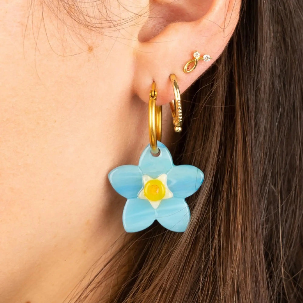 Coucou Suzette Naušnice Forget me not | SHARENO