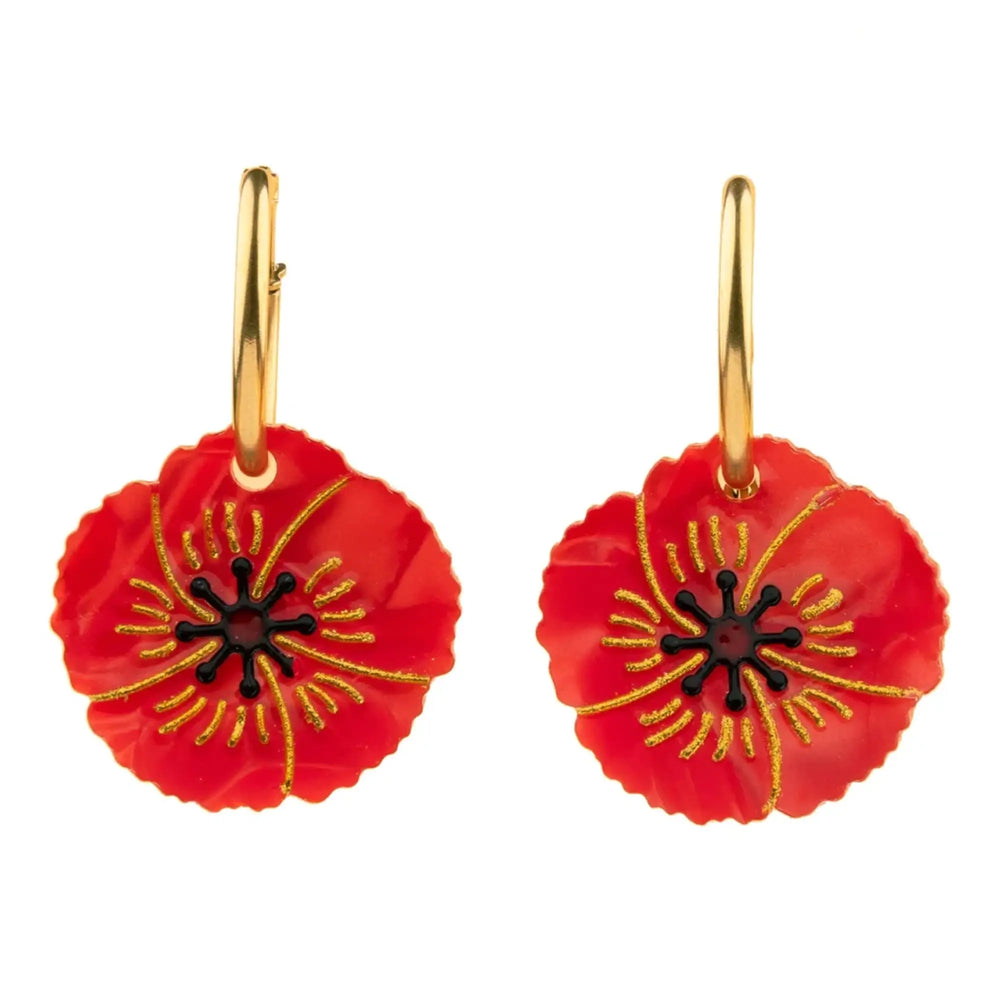 Coucou Suzette Naušnice Poppy