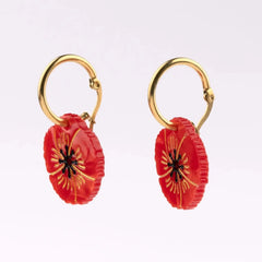 Coucou Suzette Naušnice Poppy | SHARENO