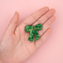 Coucou Suzette Španga za kosu Green Bow | SHARENO