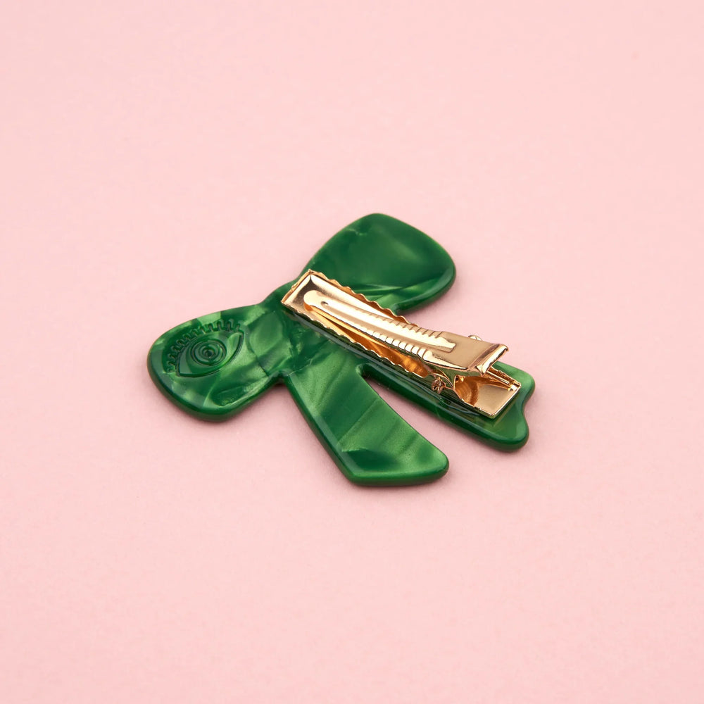 Coucou Suzette Španga za kosu Green Bow - dodaci za kosu