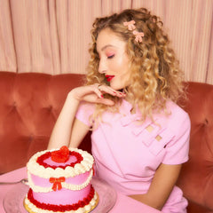 Španga za kosu Pink Bow brenda Coucou Suzette