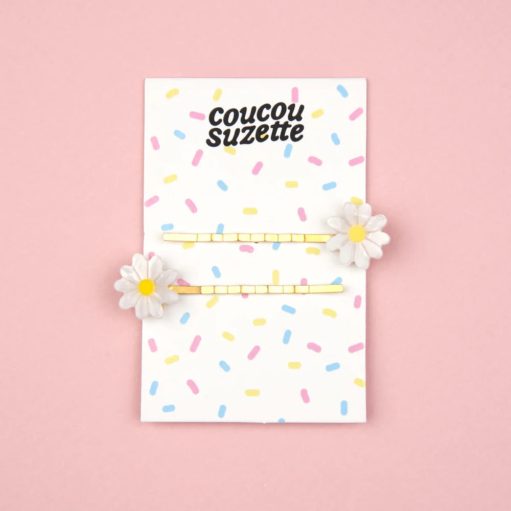 Ukosnice za kosu Daisy 2 kom - dodaci za kosu - Coucou Suzette - prikaz 6