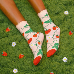 Čarape Strawberries brenda Coucou Suzette