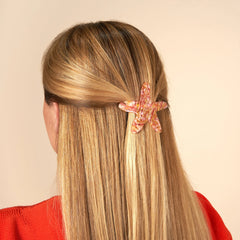 Coucou Suzette French Barrette Ukosnica Starfish u kosi