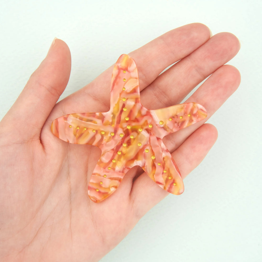 Coucou Suzette French Barrette Ukosnica Starfish - krupni plan