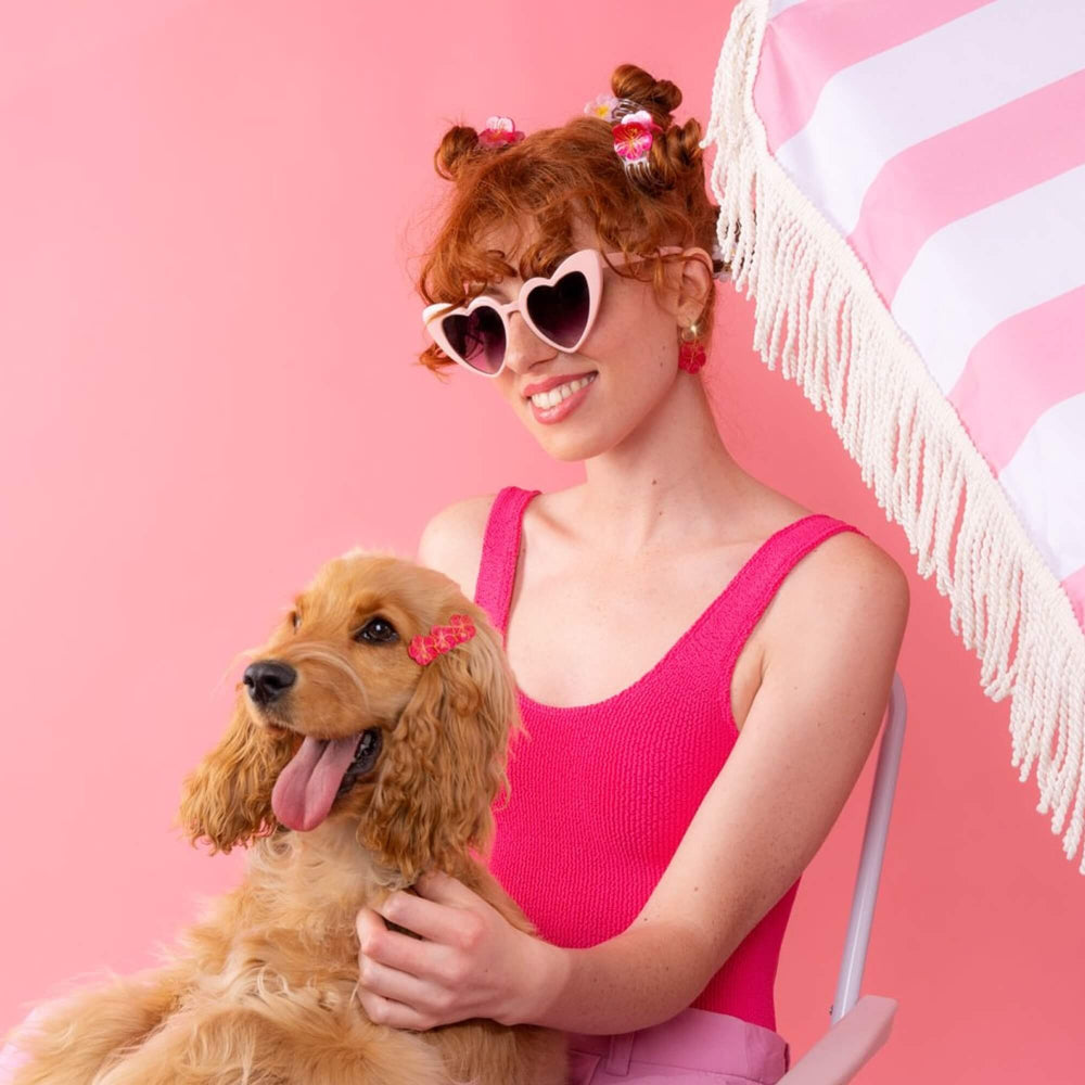 Mini kopča za kosu Hibiscus brenda Coucou Suzette - dodaci za kosu - prikaz 7