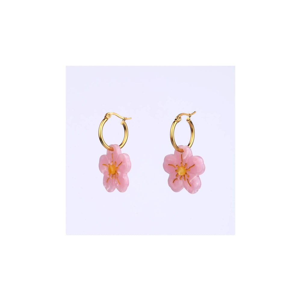 Coucou Suzette Naušnice Sakura - nakit