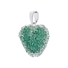 Jelly Heart privjesak - Cactus srebrni brenda Crystal Haze