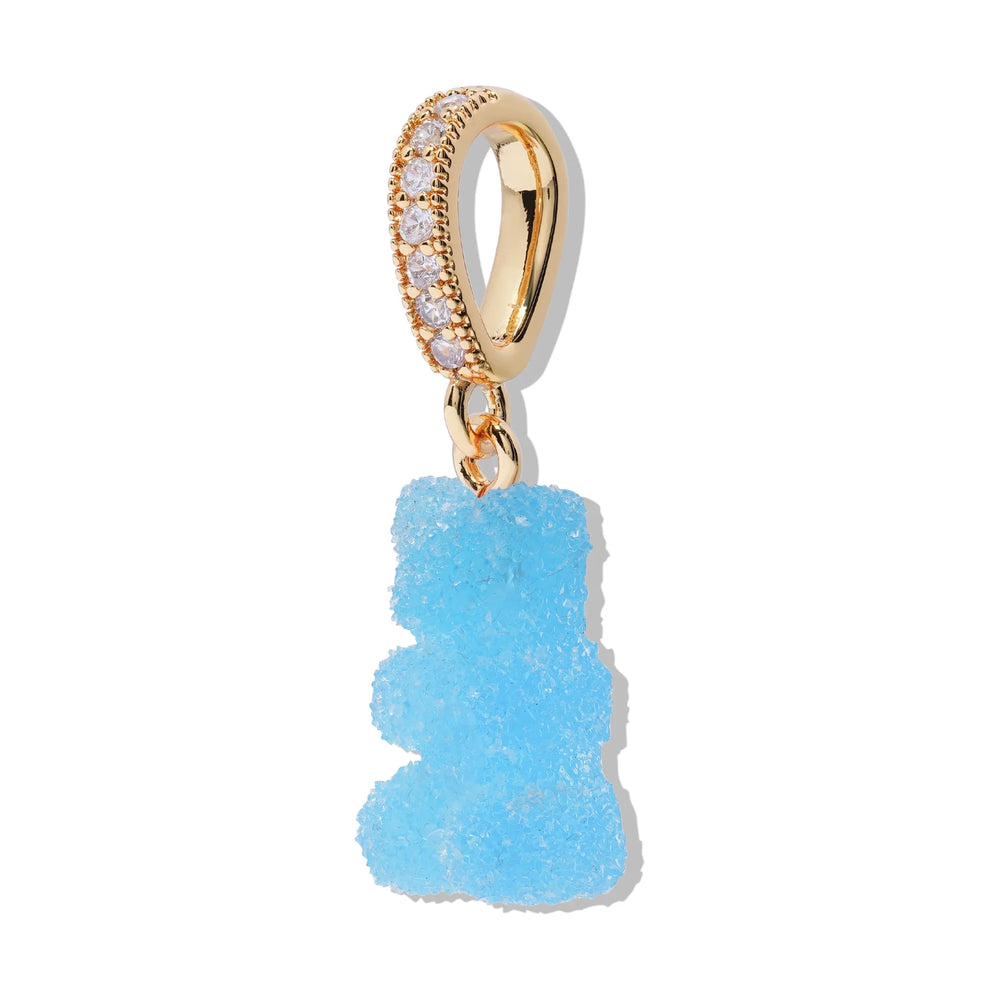 Crystal Haze Nostalgia bear Fizzy Pave privjesak - Blueberry | SHARENO