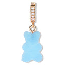 Crystal Haze Nostalgia bear Fizzy naušnica - Blueberry