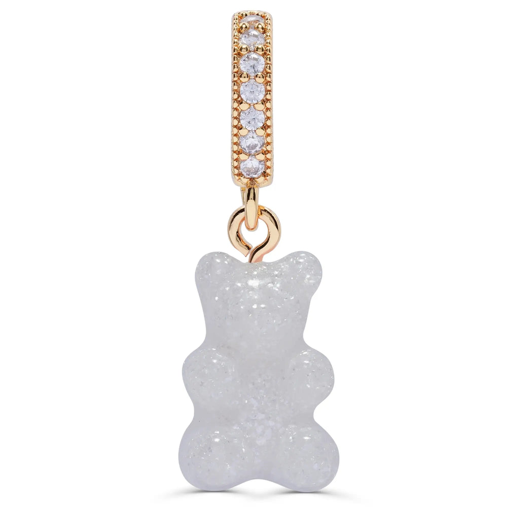 Crystal Haze Nostalgia bear Pave privjesak -  Glittery