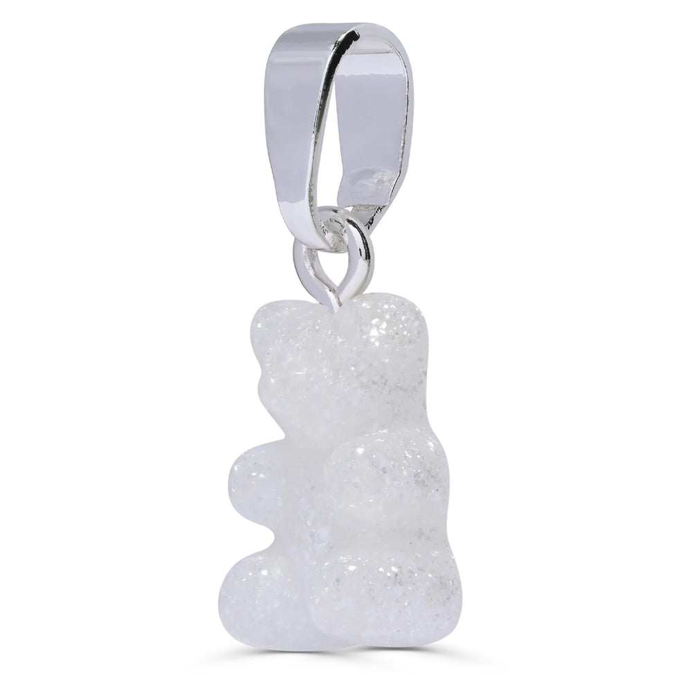 Nostalgia bear privjesak - Glittery srebrni brenda Crystal Haze