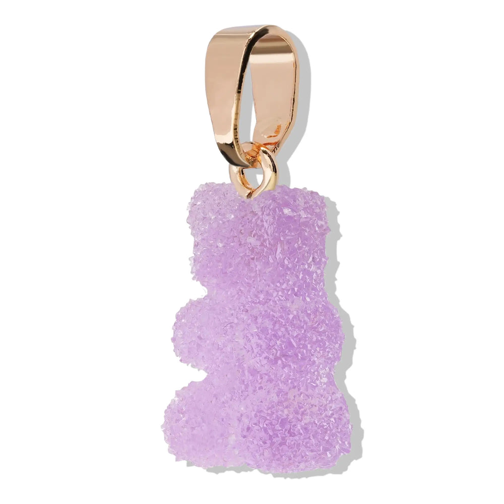 Crystal Haze Nostalgia bear Fizzy privjesak - Grape | SHARENO