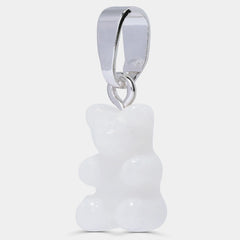 Nostalgia bear privjesak - Pearly srebrni brenda Crystal Haze