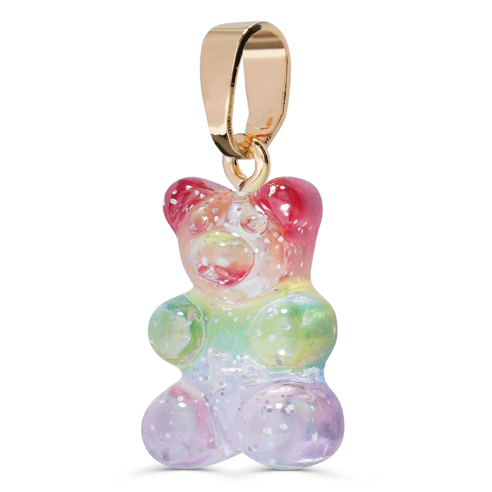 Crystal Haze Nostalgia bear privjesak - Rainbow
