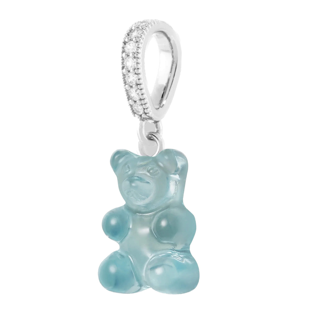 Nostalgia bear Pave privjesak - Mediterranean srebrni brenda Crystal Haze