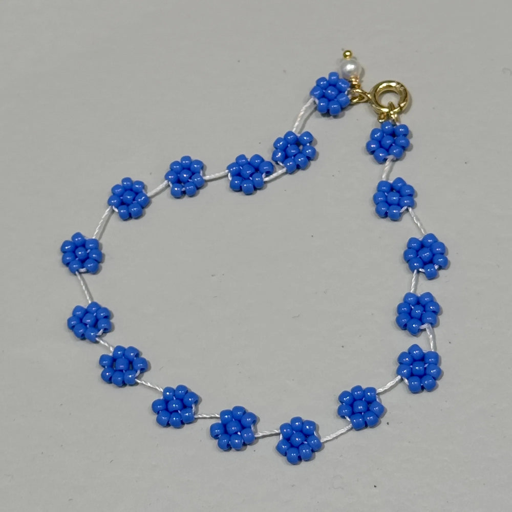 Fiori narukvica - Blue brenda Labro