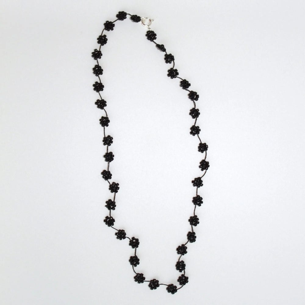 Labro Ogrlica Fiori - Black