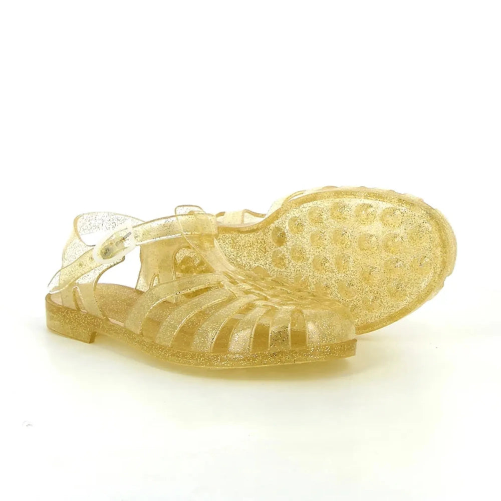 Jelly sandale za vodu - Gold Glitter Meduse - dodatni prikaz