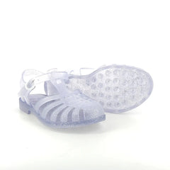 Jelly sandale za vodu - Silver Glitter Mat brenda Meduse