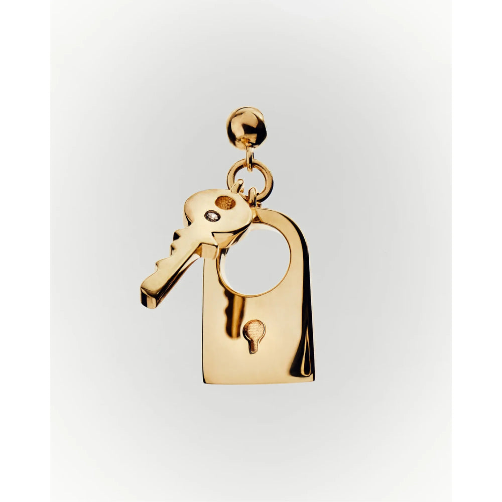 Charm privjesak Padlock & key PDPAOLA - dodatni prikaz