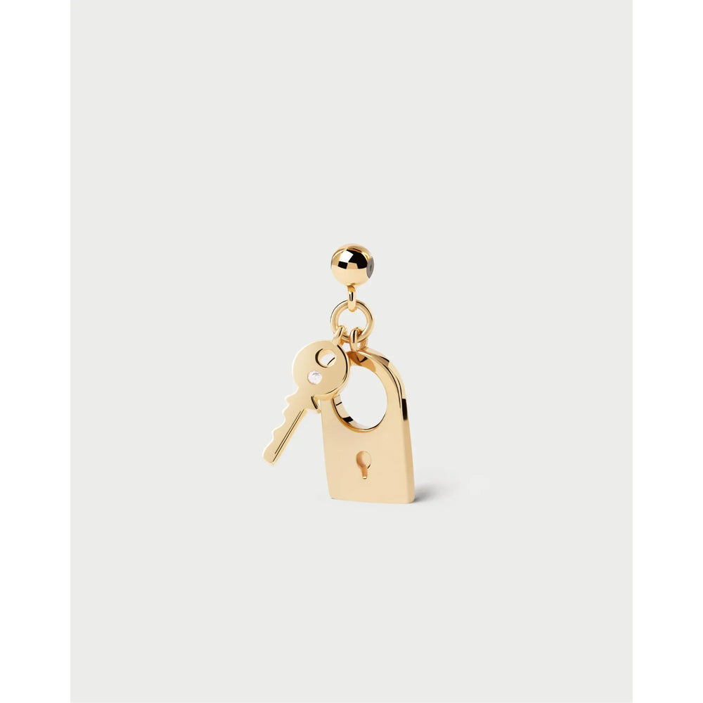Charm privjesak Padlock & key brenda PDPAOLA - nakit - prikaz 7