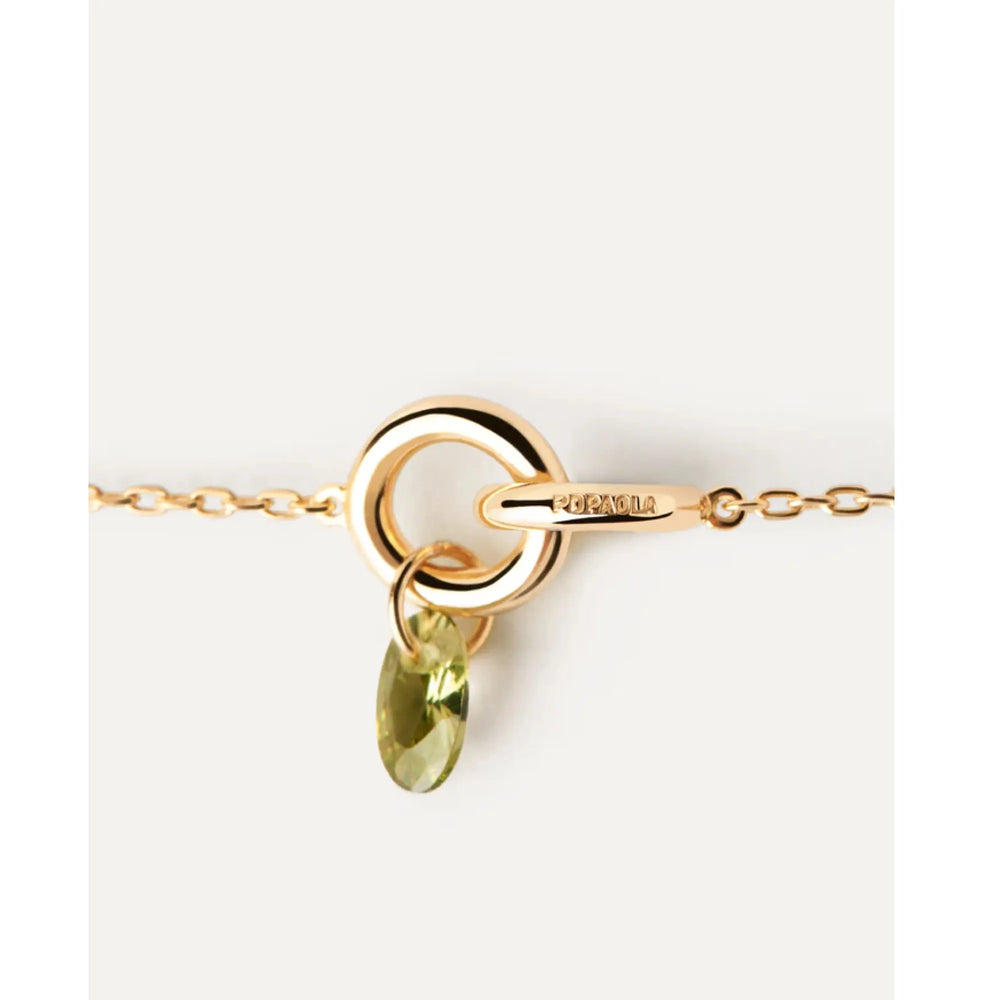 PDPAOLA Green Lily ogrlica | SHARENO