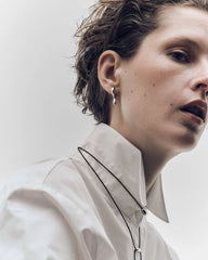 PDPAOLA Ray naušnice - srebrne