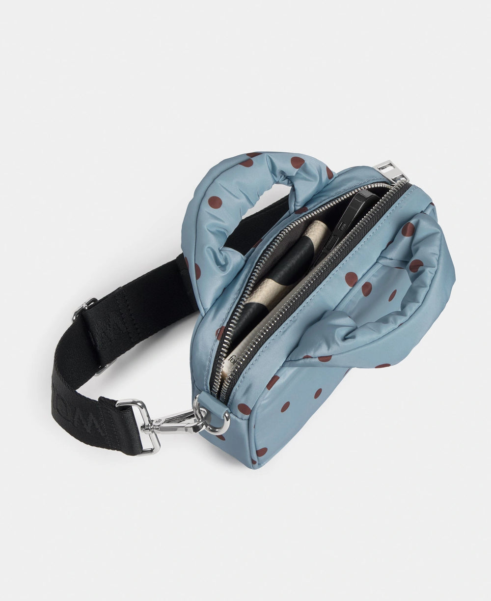 Wouf Mini torba Polka iznutra