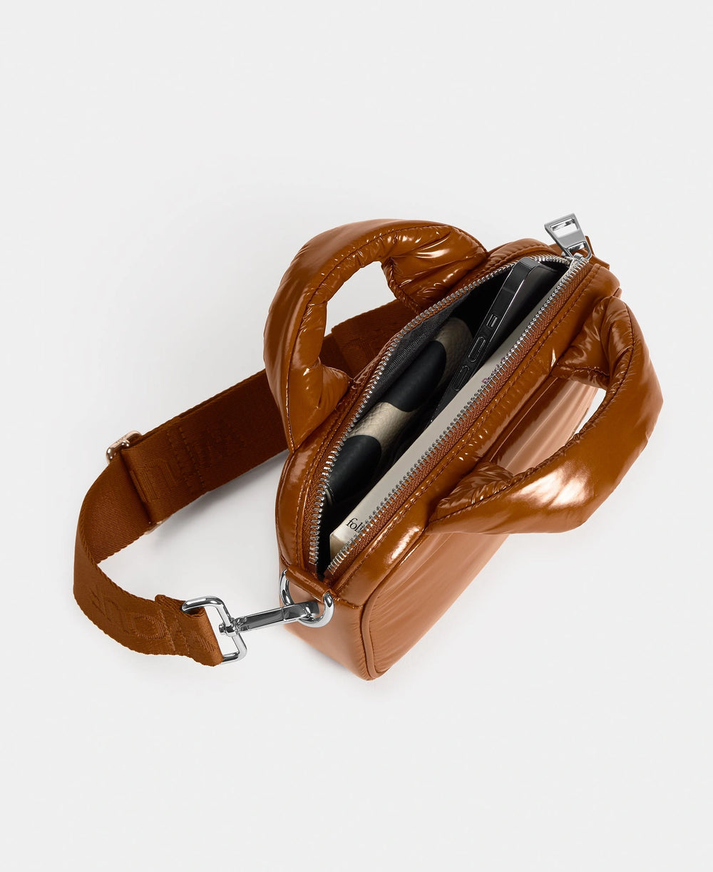 Wouf Mini torba Sienna iznutra
