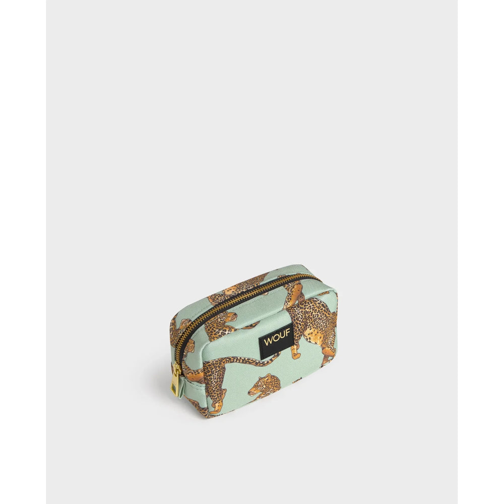 Neseser Emerelad Leopard brenda Wouf
