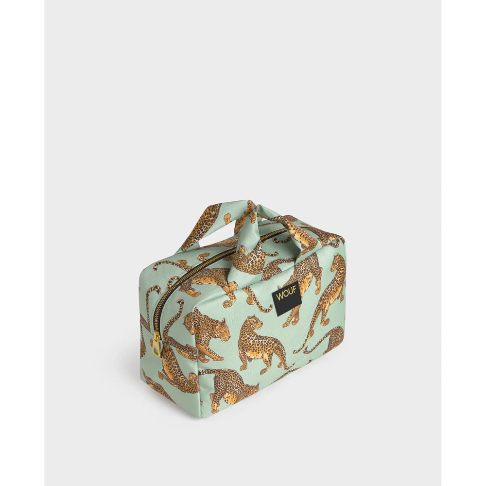 Neseser XXL Emerald Leopard brenda Wouf