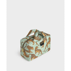 Neseser XXL Emerald Leopard brenda Wouf