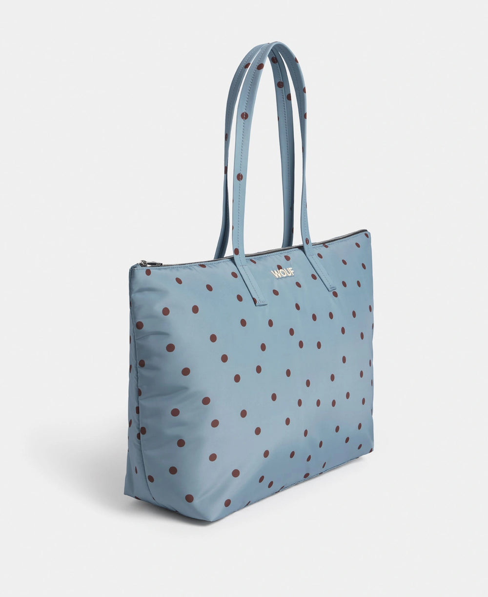 Wouf Shopper Torba Polka bočno