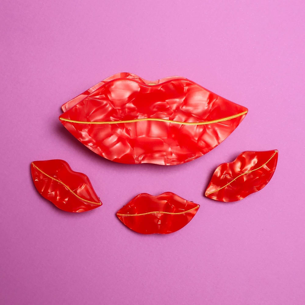Španga za kosu Lips Coucou Suzette - dodatni prikaz
