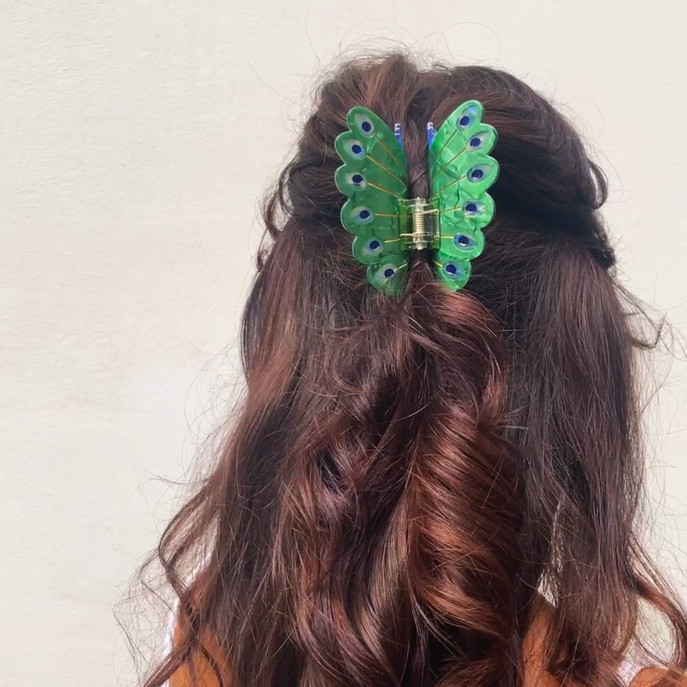 Kopča za kosu Peacock brenda Coucou Suzette