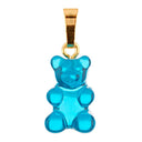 Crystal Haze Nostalgia bear privjesak - Azure