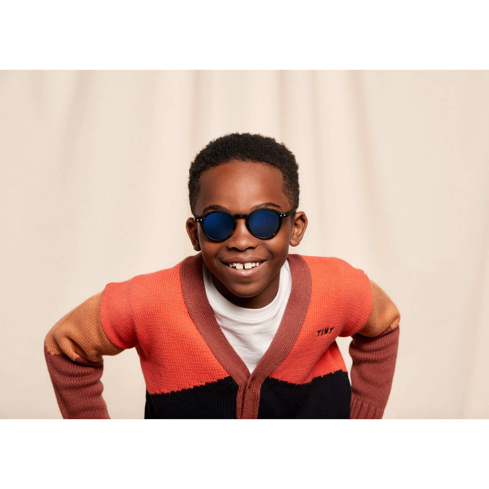 IZIPIZI SUN JUNIOR #D Black - dječje sunčane naočale