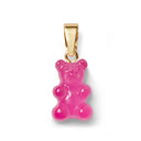 Crystal Haze Nostalgia Bear Pendant - Lollipop